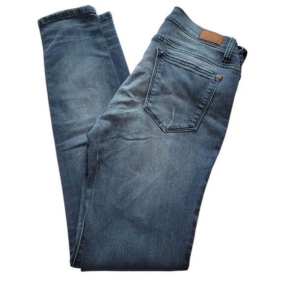 Judy Blue Jeans Womens 7/28 Skinny Fit Stretch Medium Wash Denim Low Rise - Picture 8 of 8
